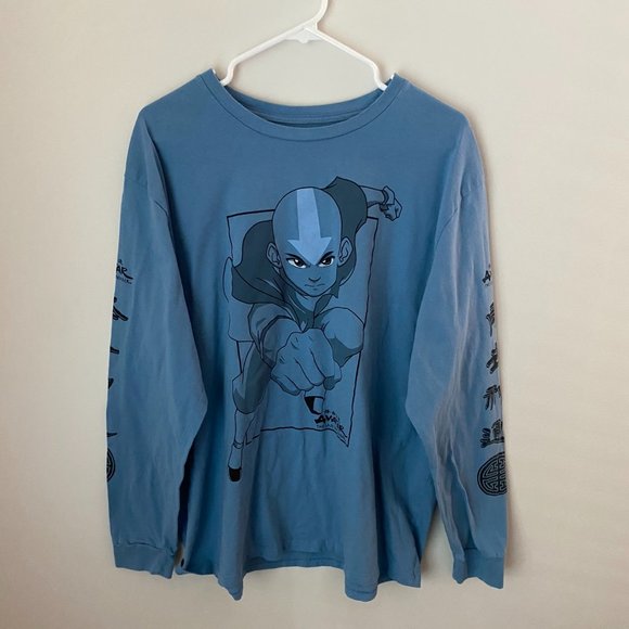 Avatar: The Last Airbender Graphic Long Sleeve Size 2x - Picture 1 of 5